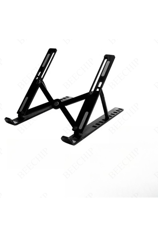 10 Position Black Foldable Laptop Stand Cooling Notebook Bracket Adjustable Ergonomic Laptop Support