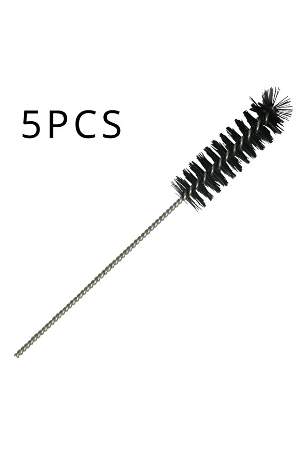 5pcs Car Valve Carbon Deposit Cleaning Brush Universal Engine Wall Carbon Deposit Brush Intake Duct