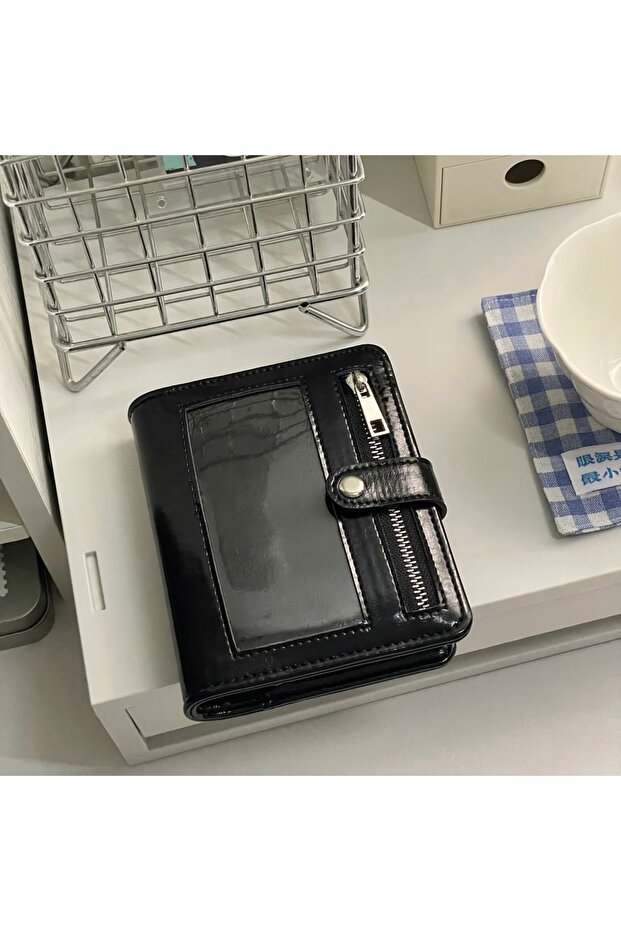 Blak Japanese Retro Ledger Black Window M5 Loose-leaf Book PU Leather Detachable High-value Portable