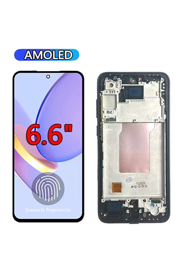 شاشة AMOLED جديدة مع إطار مقاس 6.6 بوصة لهاتف A35 5G، شاشة LCD تعمل باللمس مع محول رقمي