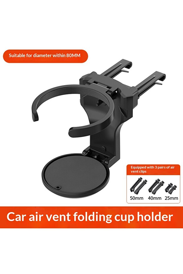 Folding cup holder Car Folding Air Outlet Cup Holder, Car Beverage Rack Vehicle-mounted Water Cup Ho