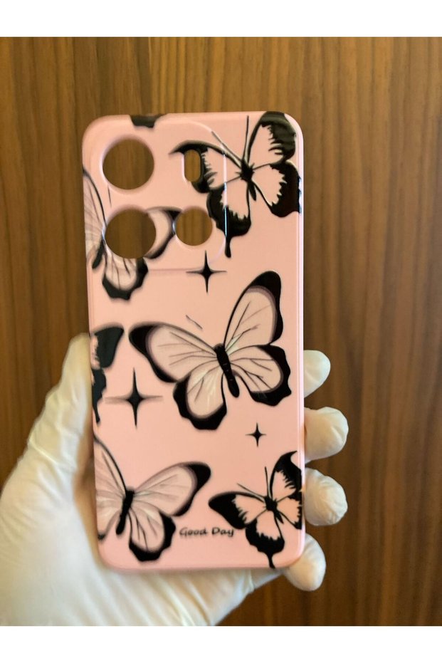 Tecno Spark Go 2023 Butterfly Printed Inside Velvet Premium Silicone Phone Case
