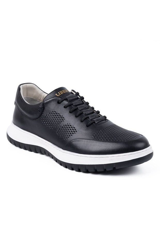 5906 26Ya Women's Casual Shoes Black White