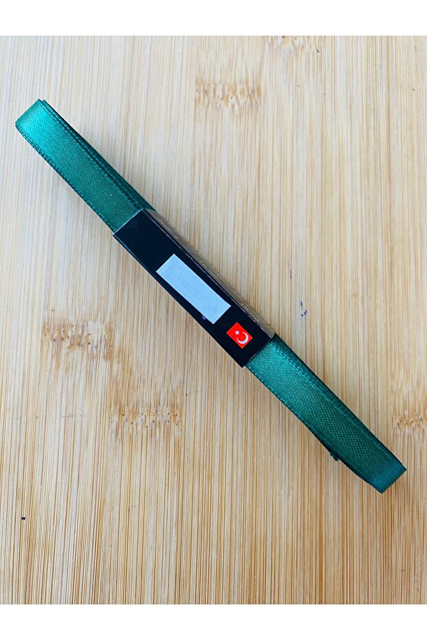 Double-Sided Satin Ribbon 1 cm 10 Meters Green