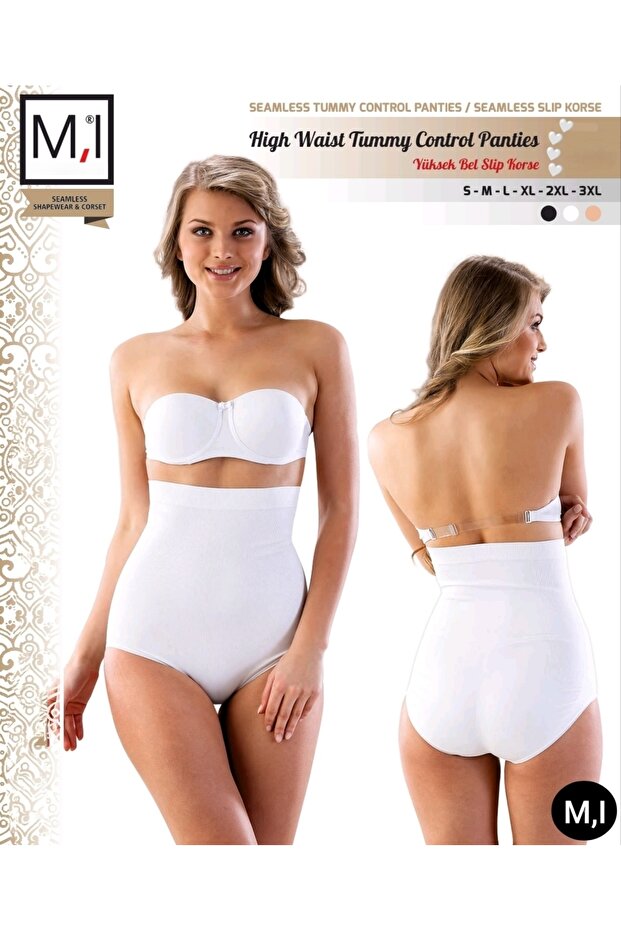 High waist slip corset