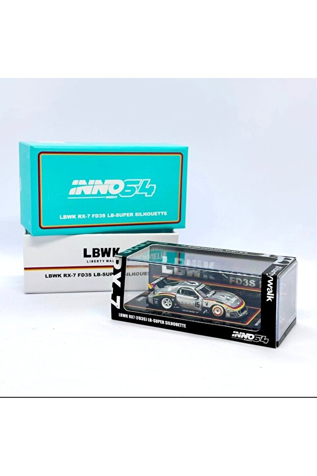 Chase 1:64 Inno64 Lbwk Rx7 (Fd3S) Lb-Super Silhouette Chase