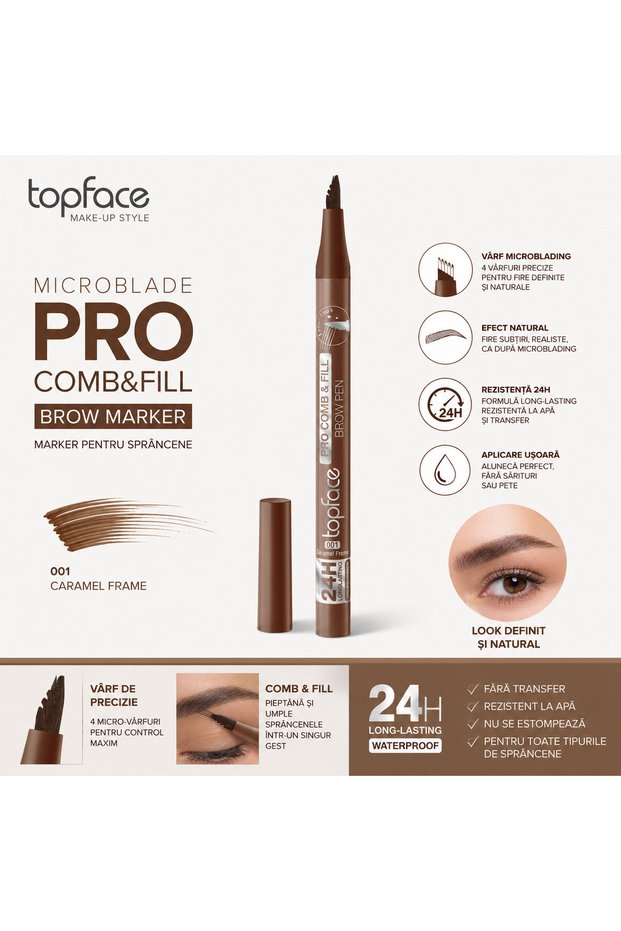 PRO Comb & Fill Brow Pen