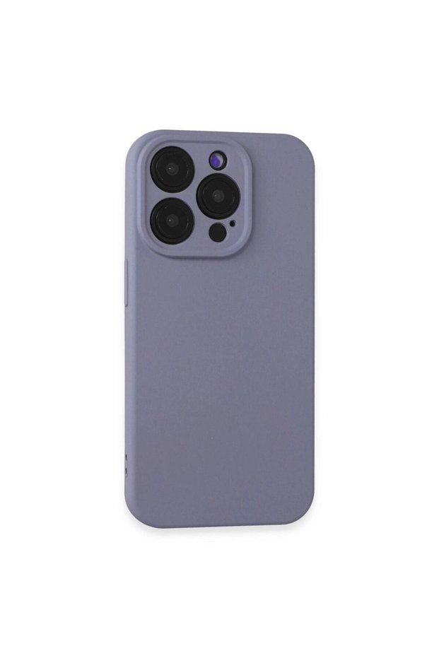 Apple iPhone 15 Pro Case Nano Velvet Silicone - Lilac