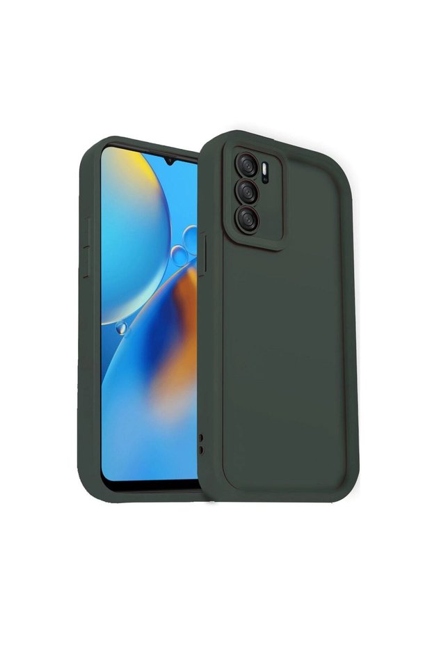 Oppo A16 Case Viera Silicone - Dark Green