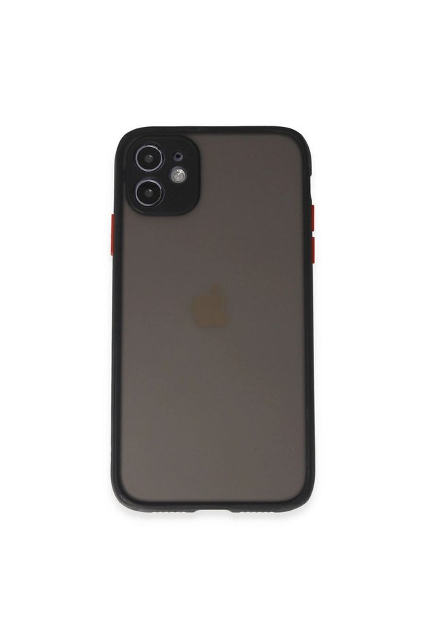 Apple iPhone 11 Case Montreal Silicone Cover - Black