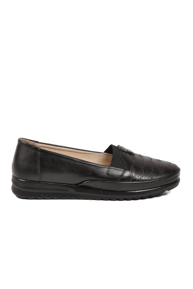 Black Gel Sole Supported Women's Casual Shoes 240 Z