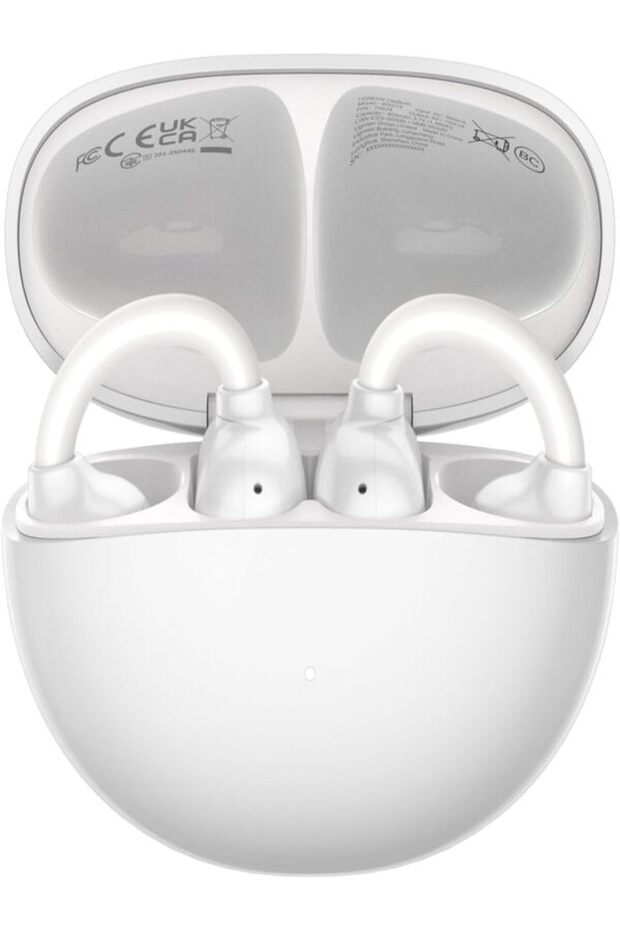 AASHZ ClipBuds, Open-ear Wireless Headphones with 4 Mic Clear Call Earbuds Clip on Earphones Bluetooth 6.0, App&Touch Control, IPX5 for Running Fitness, 30H Playtime, iOS&Android, Fit for S26 Ultra