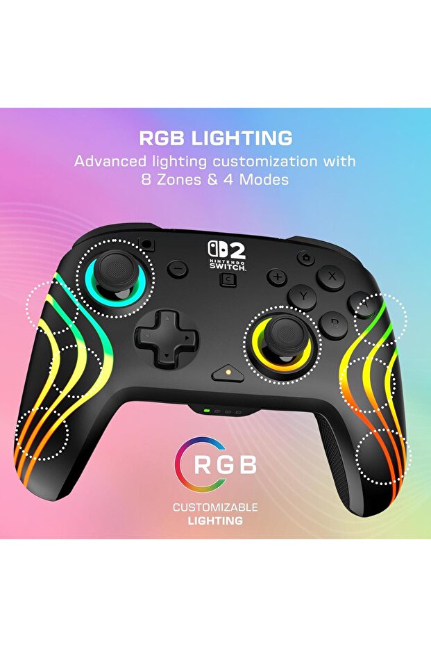 Afterglow Wave Wireless · Black (Switch 2) - 3