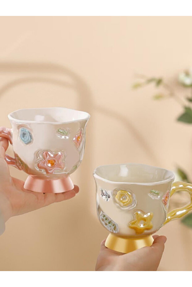 Spring Breeze Themed Ceramic Mug - 2
