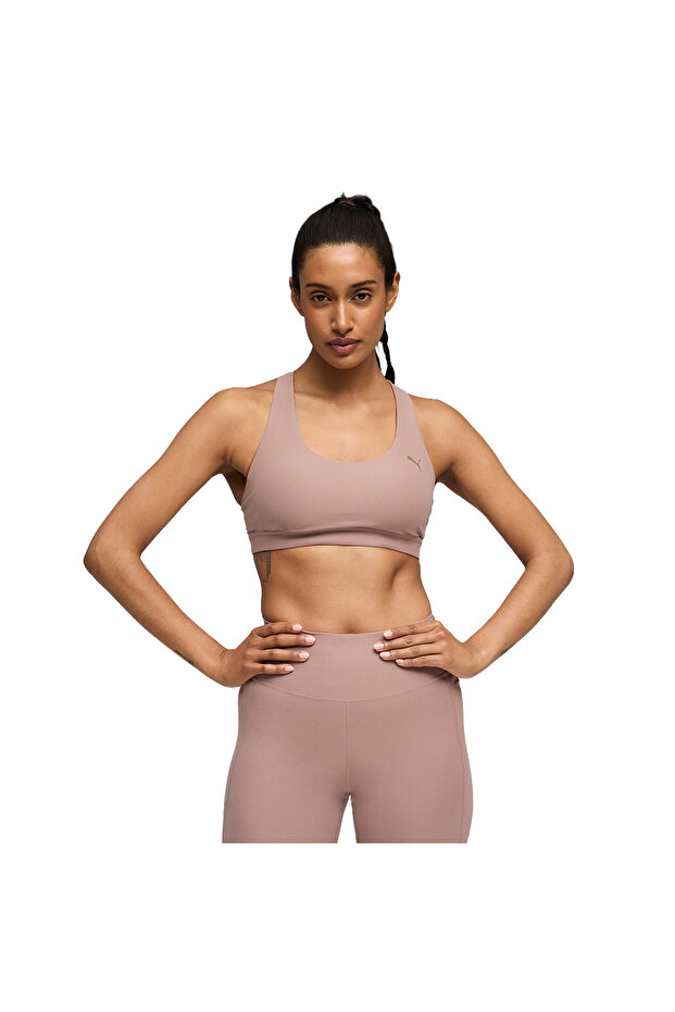 Cloudspun Mid-Support Women's Beige Training Sports Bra 52746299