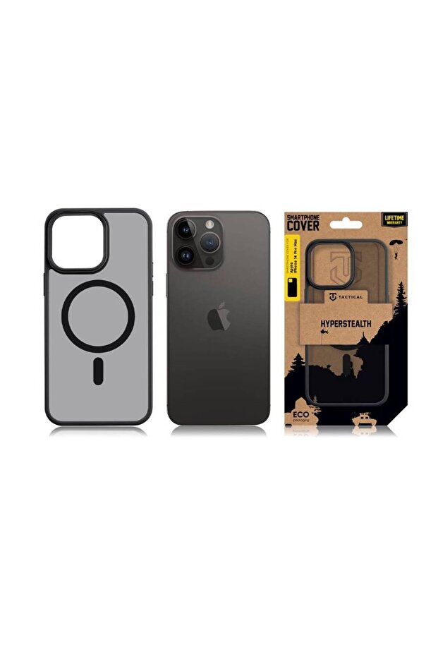 Husă MagForce Hyperstealth pentru iPhone 14 Pro Max Asphalt