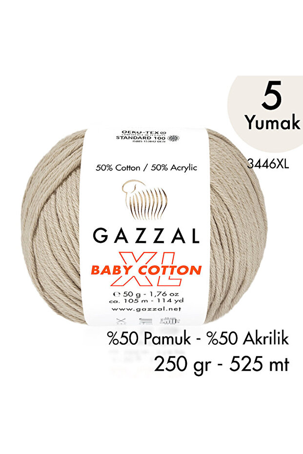 Baby Cotton XL 3446XL- - 5 Yumak