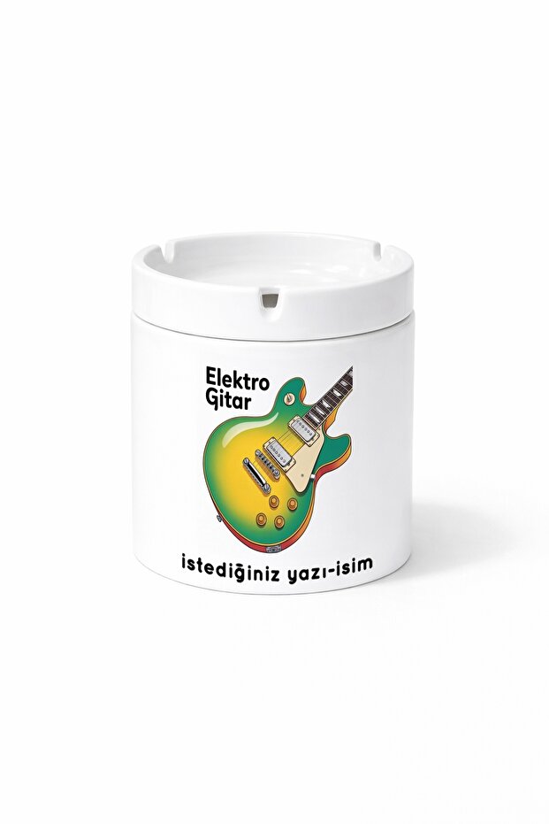 Diger Electric Guitar Double-Sided Printed Ash Tray Ashtray Gift