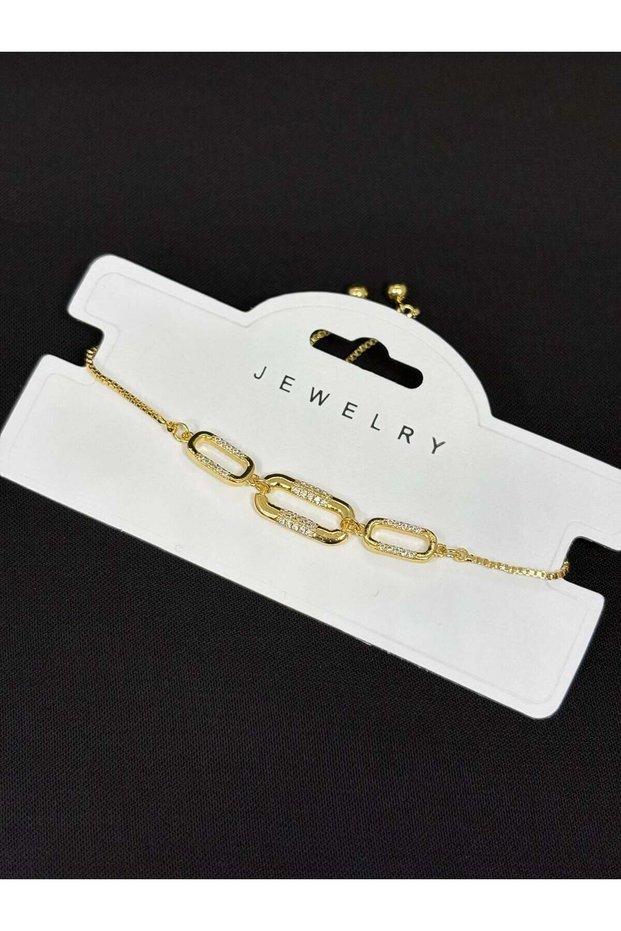316L Steel Jewelry Gold Color Elevator Bracelet