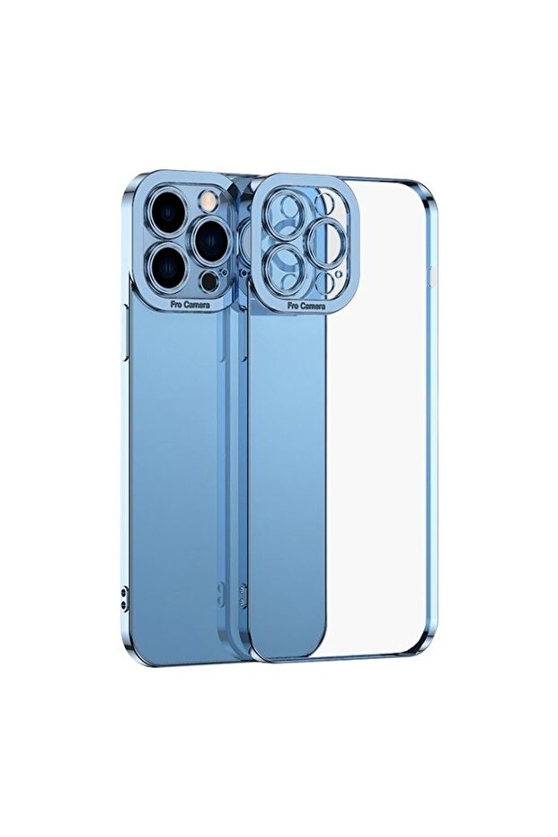 Electroplating Θήκη Σιλικόνης Blue (Apple iPhone 15 Pro Max) - 1