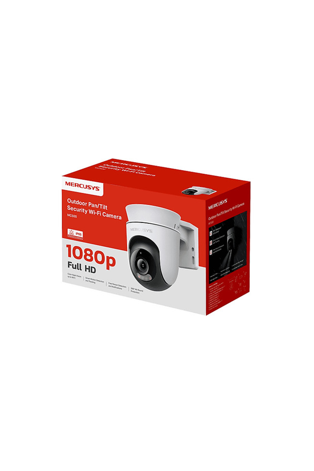 MC500 1080p Dış Mekan Güvenlik Kamerası 360° Görüş Renkli Gece Görüşü - 2