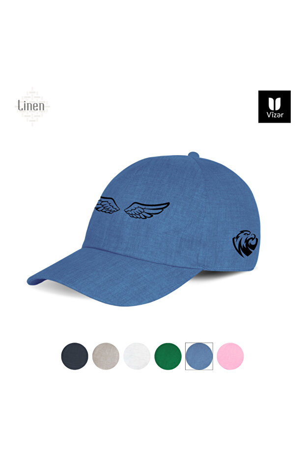 Falcon wings Linen Cap