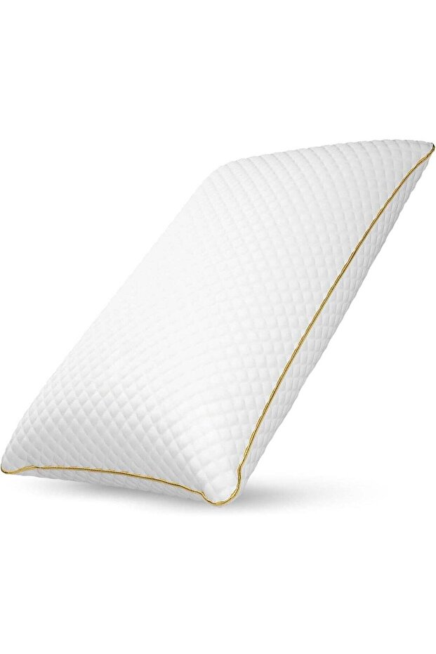 Therapy Memory Foam Pillow, Bamboo Shredded Pillow for Neck & Shoulder Pain Relief, Orthopedic Contour, Queen
