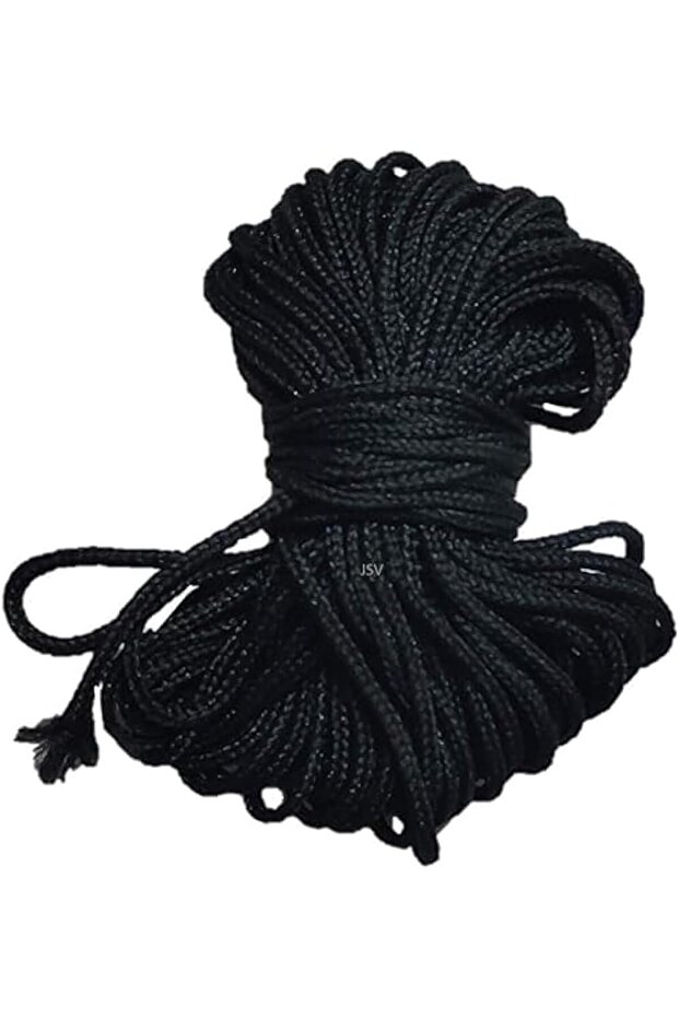 Black Thread Stretch Polyester Crystal String Cord for Jewelry Making Bracelet Beading Thread