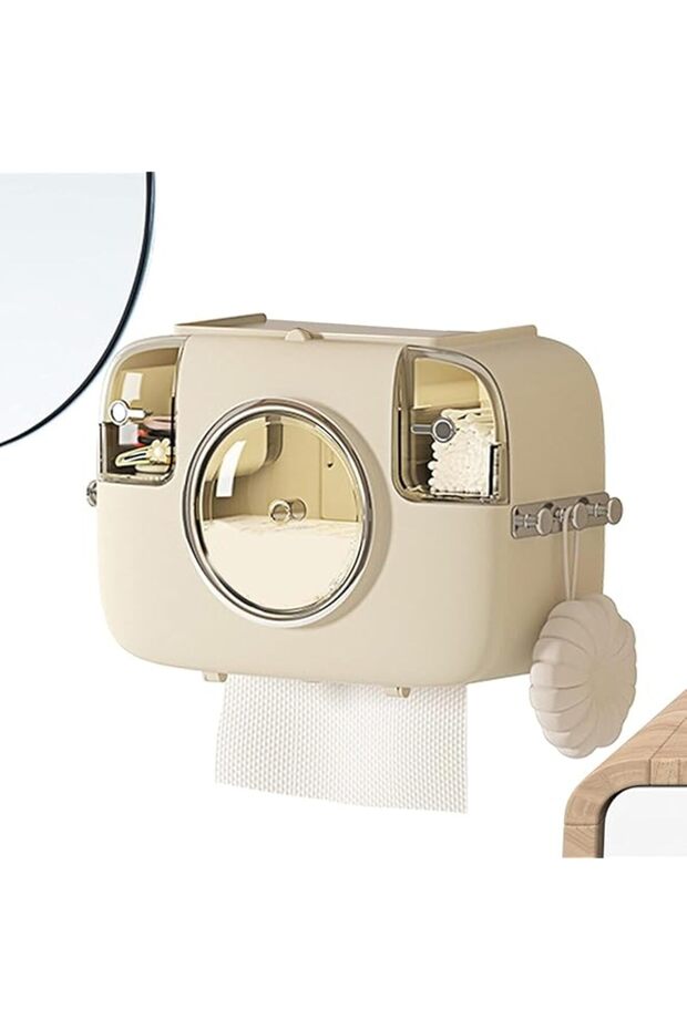 Bathroom Toilet Paper Holder - - Face Towel Storage Holde