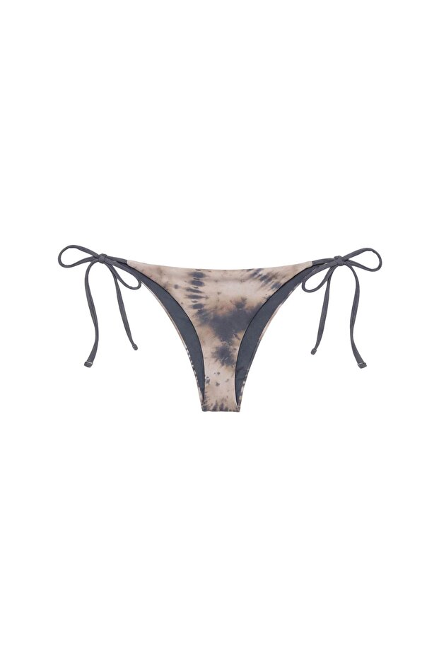 Tie-dye düğümlü bikini altı - 2
