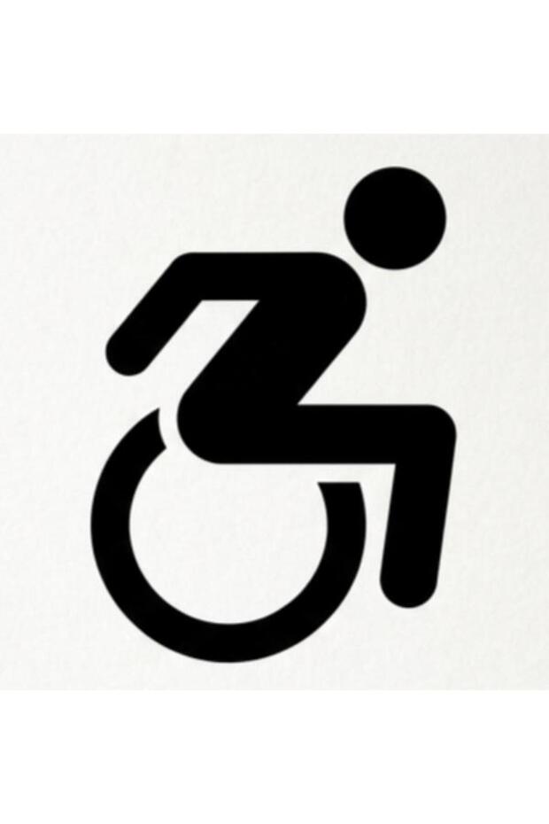 Disabled Emblem Oto Sticker 4 20X20