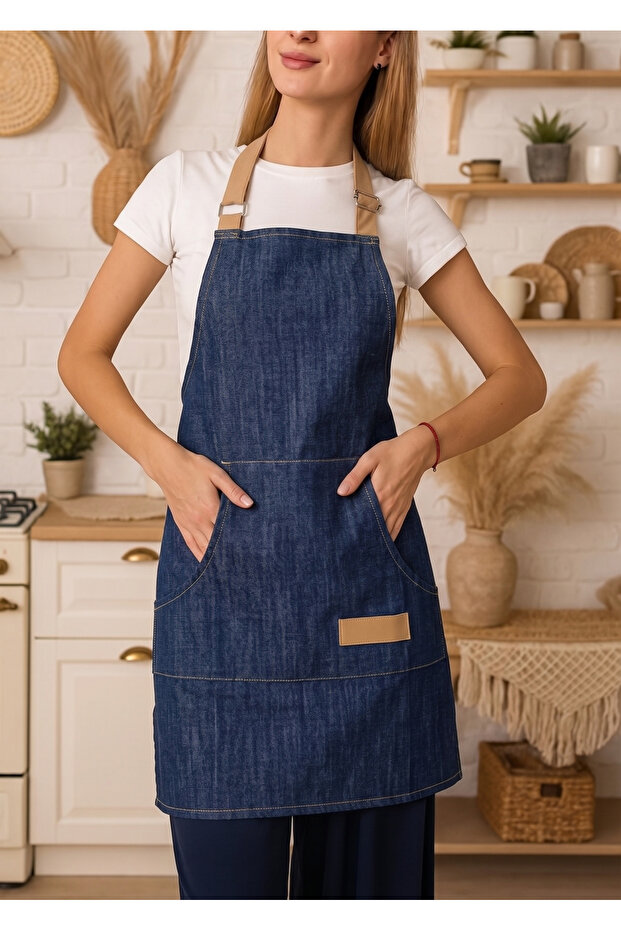 Dungaree Kitchen Apron