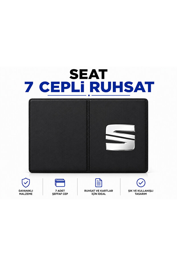 Seat 7 Pocket License Holder – Stylish and Practical Design