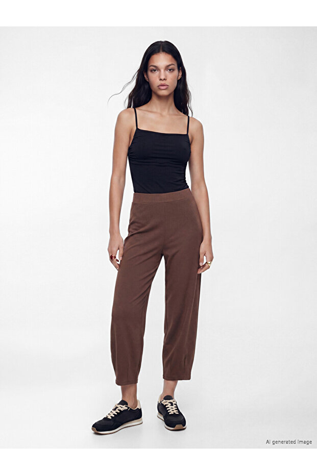 Esvab • Modern & Distinctive Soft Touch Women's Sweatpants with Waist Drawstring