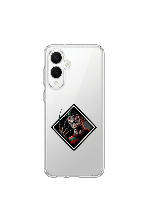 Samsung Galaxy S25 Edge Compatible Horror 2 Design Transparent Case