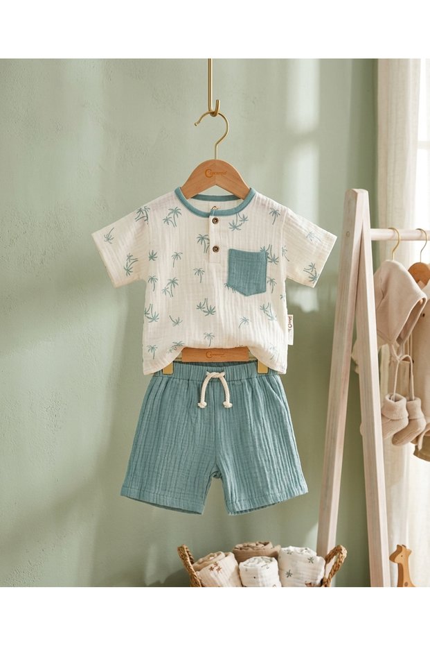 Boy's T-Shirt Shorts Set