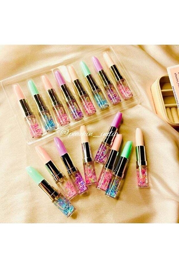 Creative Lipstick shape Ballpoint Pen Multicolour 1 pcs