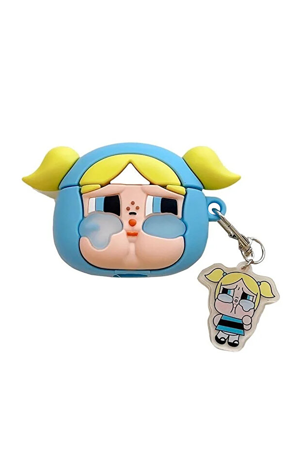 حافظة أبل إيربودز الجيل الأول/الثاني مع شخصيات كرتونية PPG - بابلز