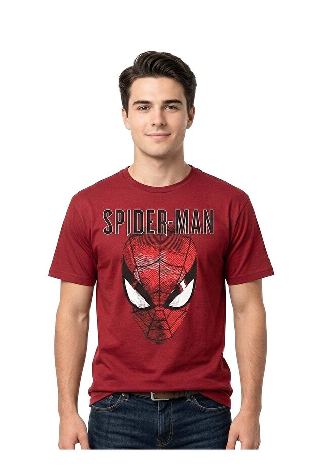 Men’s Spider-Man Oversized Drop Shoulder Graphic T-Shirt