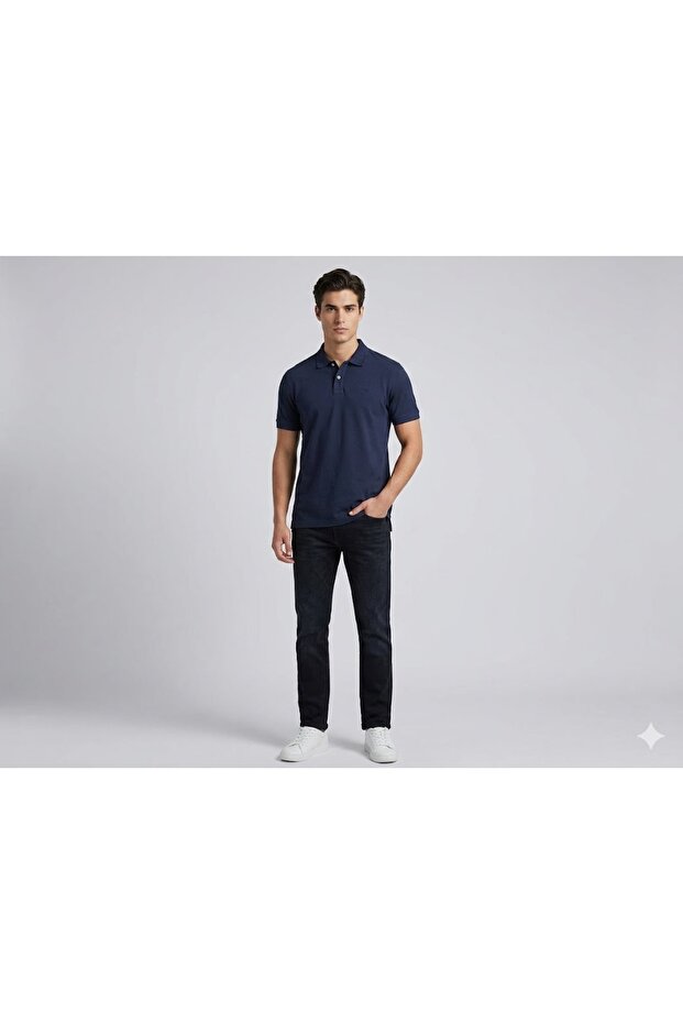 Men's Polo Collar Short Sleeve Basic T-Shirt M6Gp18K3086