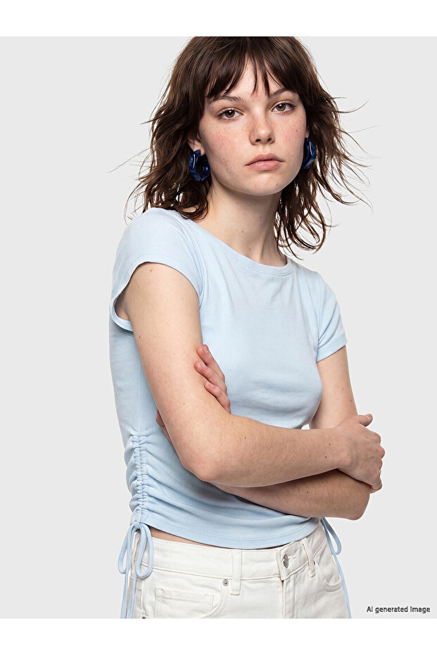 Original Drawstring Modal Blend Women's T-Shirt