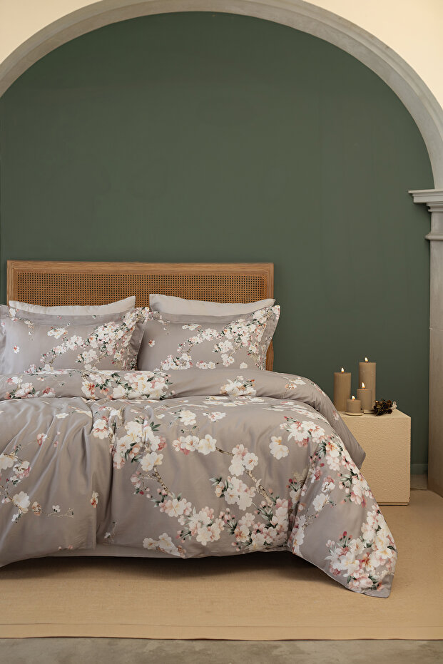 Elina 100% Cotton 200 Tc (80 Thread) Digital Printed Double Duvet Cover Set