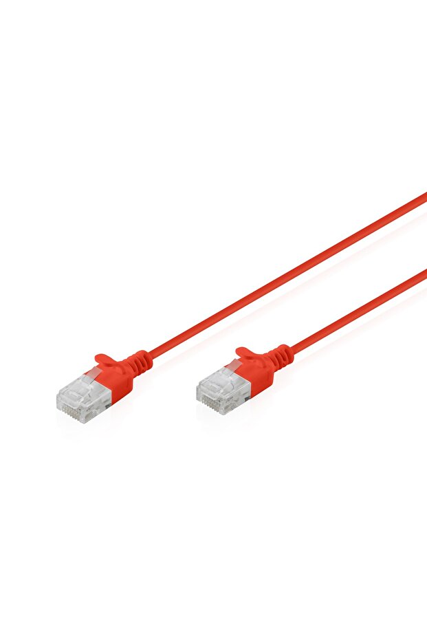 كابل بيانات رفيع عالي المرونة من نوع Slim CAT 6 U-UTP، نحاس، 5 متر