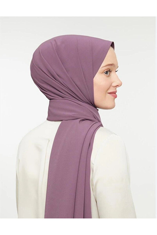Medina Silk Shawl Dark Dusty Rose