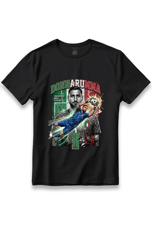 2026 World Cup Donnarumma World Cup Printed T-Shirt Unisex 100% Cotton Breathable Thick Fabric T-Shirt