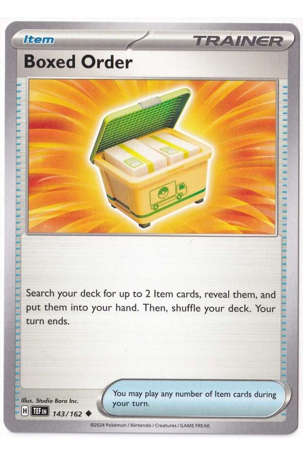 Boxed Order 143/162 - Temporal Forces - Card (Mint)