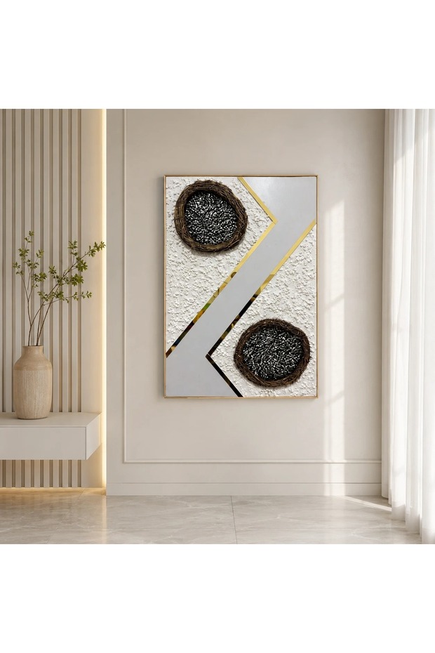 لوحه جداريه ديكوريه بتصميم يجمع بين الفخامه والرقي 120*80