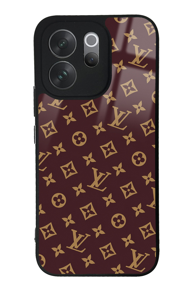 Vivo V70 Red Lv Design Glossy Phone Case