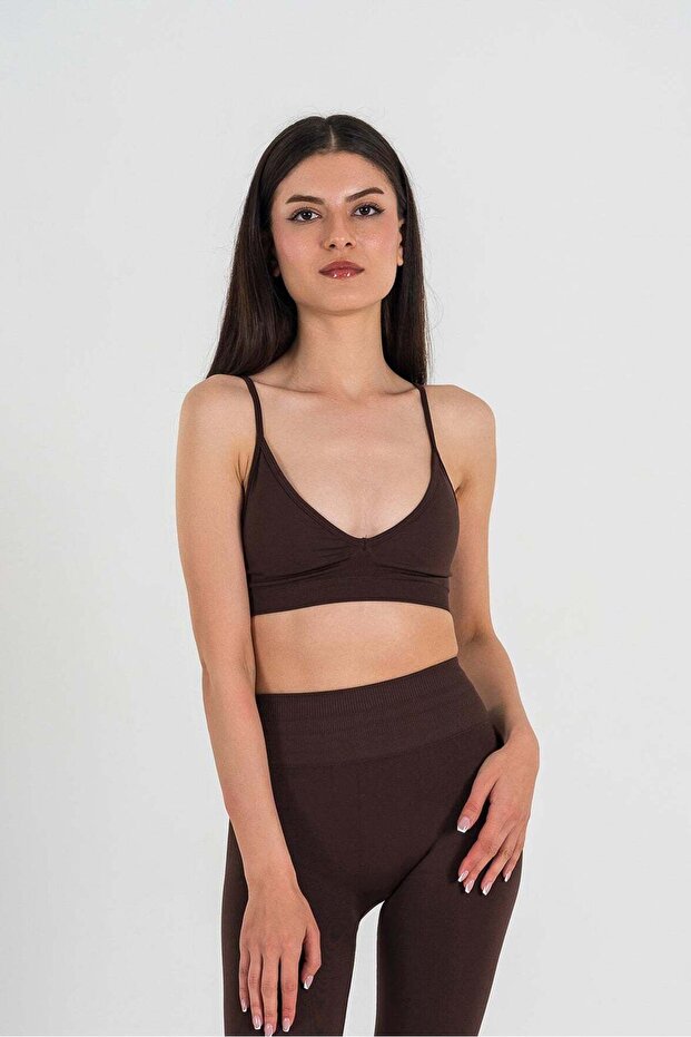SCULPT BRA | COFFEE BEAN