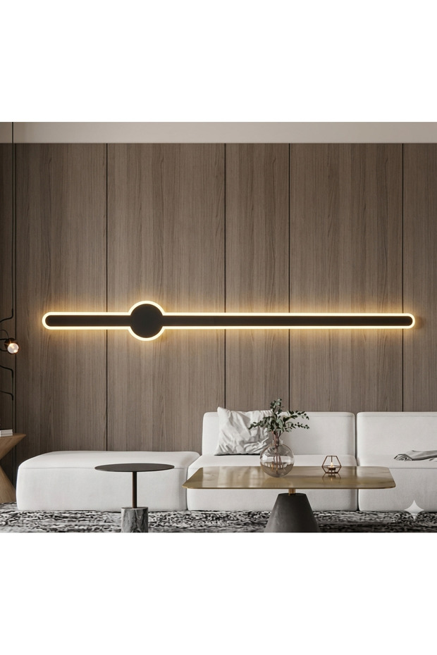 Wall Applique Black Steps 180cm